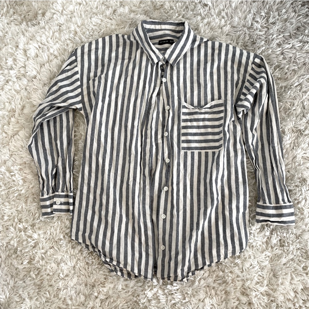 Striped Button Down